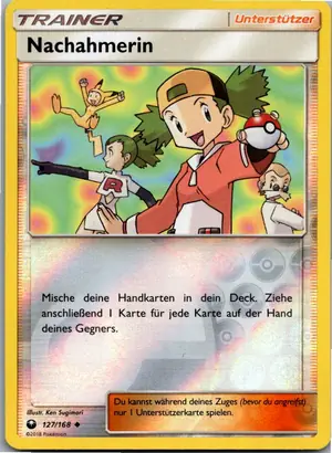 Pokémon-Karte Nachahmerin 127/168 Sturm Am Firmament