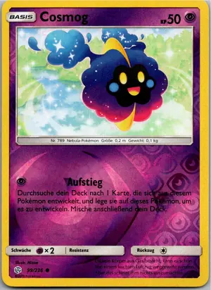 Pokémon-Karte Cosmog 99/236 Welten im Wandel