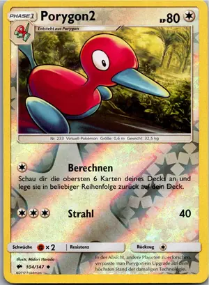 Porygon2 Exemplar 1,95 €