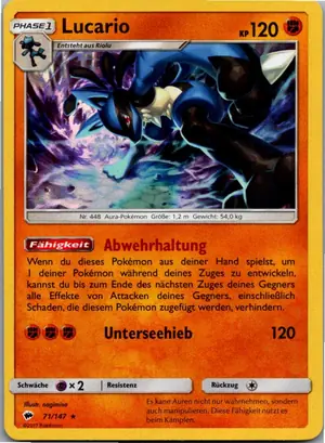 Lucario Exemplar 4,45 €