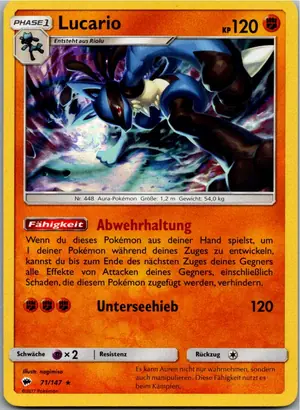Lucario Exemplar 4,45 €