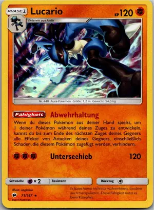 Lucario Exemplar 4,45 €