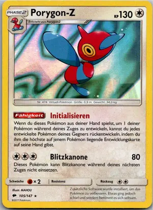 Porygon-Z Exemplar 5,25 €