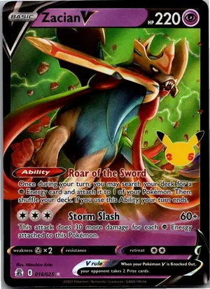 Zacian V Exemplar 4,45 €