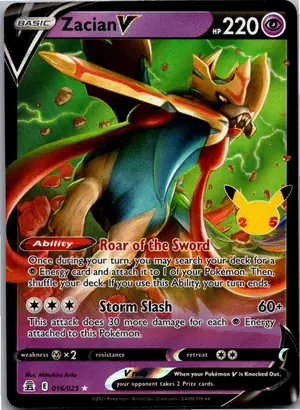 Zacian V Exemplar 4,45 €
