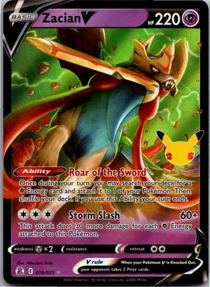 Zacian V Exemplar 4,45 €