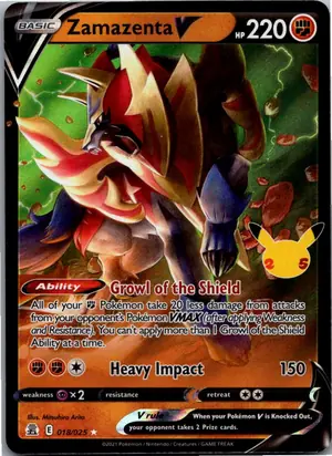 Zamazenta V Exemplar 3,95 €