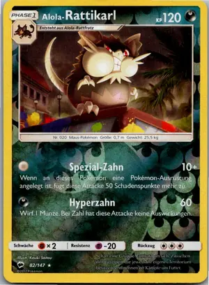Alola-Rattikarl Exemplar 1,95 €