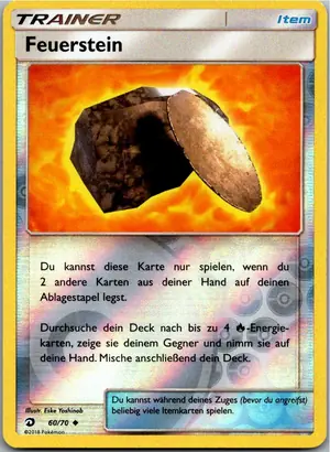 Pokémon-Karte Feuerstein 60/70 Majestät Der Drachen