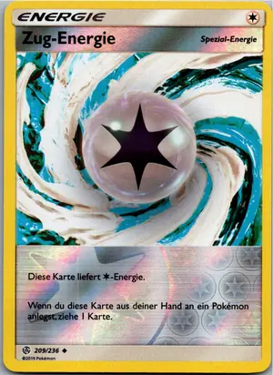 Pokémon-Karte Zug-Energie 209/236 Welten im Wandel