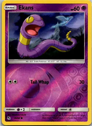 Pokémon-Karte Rettan 26/68 Verborgenes Schicksal