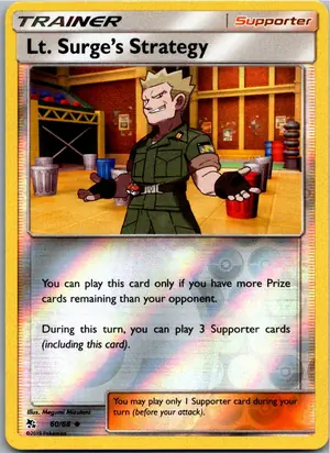 Pokémon-Karte Major Bobs Strategie 60/68 Verborgenes Schicksal