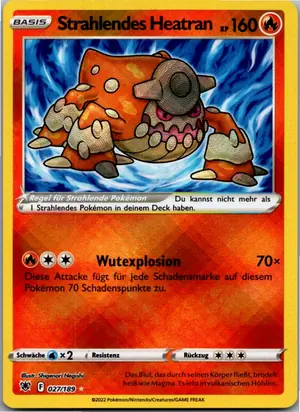 Strahlendes Heatran Exemplar 5,25 €