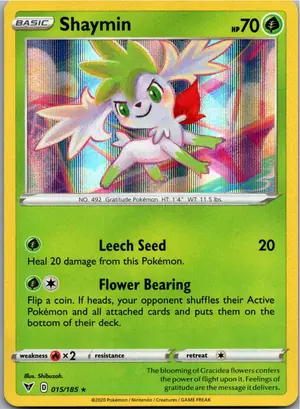 Pokémon-Karte Shaymin 015/185 Farbenschock