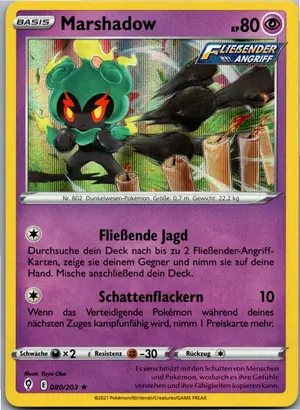 Pokémon-Karte Marshadow 080/203 Drachenwandel