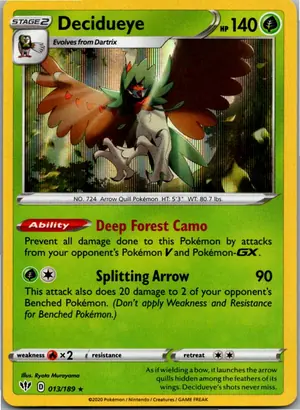 Decidueye Silvarro Exemplar 3,25 €