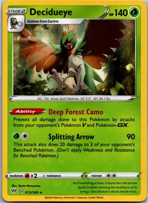 Decidueye Silvarro Exemplar 3,25 €