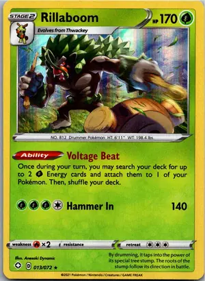 Rillaboom Gortrom Exemplar 2,25 €