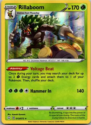 Rillaboom Gortrom Exemplar 2,25 €