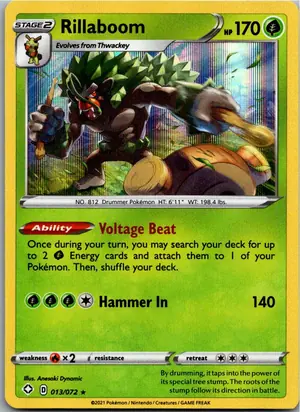 Rillaboom Gortrom Exemplar 2,25 €