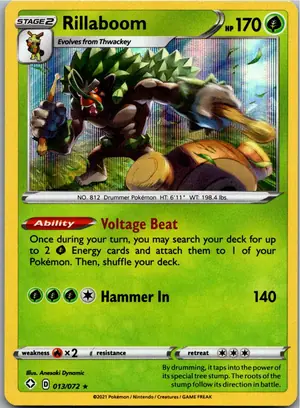Rillaboom Gortrom Exemplar 2,25 €