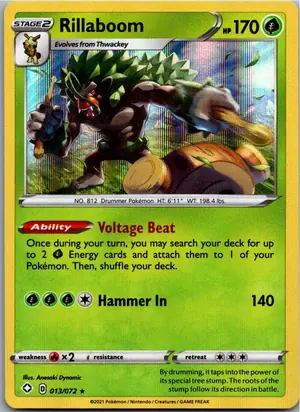 Rillaboom Gortrom Exemplar 2,25 €
