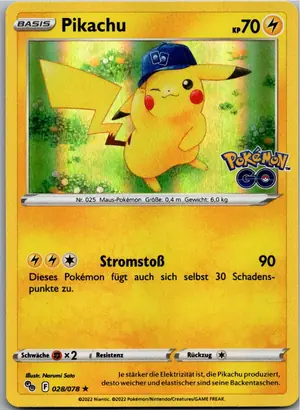 Pikachu Exemplar 5,95 €