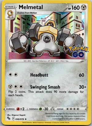 Pokémon-Karte Melmetal 046/078 Pokémon GO