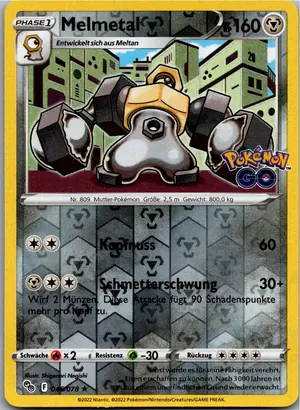 Pokémon-Karte Melmetal 046/078 Pokémon GO