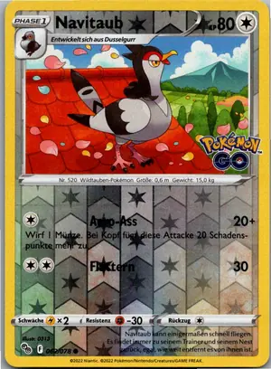 Pokémon-Karte Navitaub 062/078 Pokémon GO