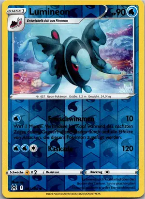 Pokémon-Karte Lumineon 041/196 Verlorener Ursprung