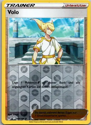 Pokémon-Karte Volo 169/196 Verlorener Ursprung