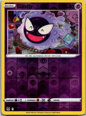 Pokémon-Karte Gastly Nebulak 064/196 Verlorener Ursprung