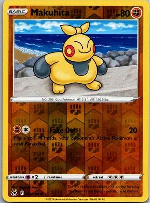 Pokémon-Karte Makuhita 097/196 Verlorener Ursprung