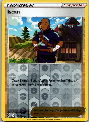 Pokémon-Karte Iscan Susuki 158/196 Verlorener Ursprung