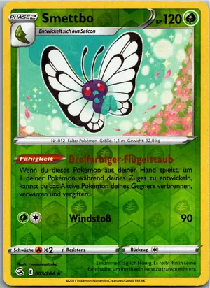 Pokémon-Karte Smettbo 003/264 Fusionsangriff