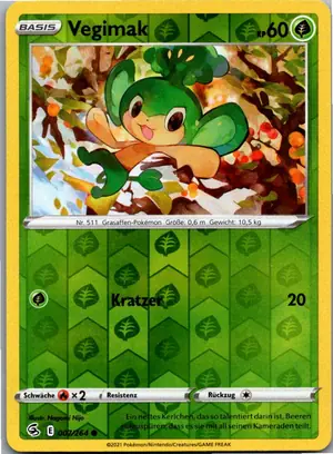 Pokémon-Karte Vegimak 007/264 Fusionsangriff