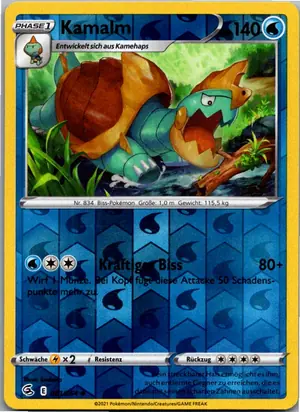 Pokémon-Karte Kamalm 081/264 Fusionsangriff