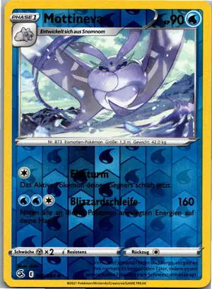 Pokémon-Karte Mottineva 085/264 Fusionsangriff