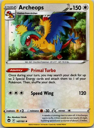 Archeops Aeropteryx Exemplar 1,25 €