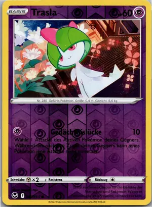 Pokémon-Karte Trasla 067/195 Silberne Sturmwinde