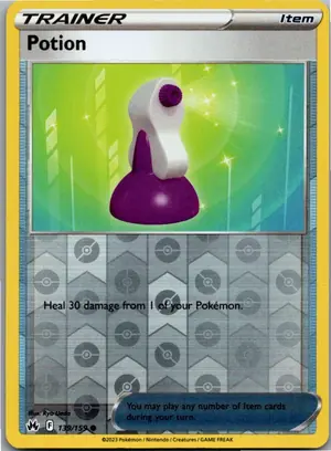 Pokémon-Karte Potion Trank 139/159 Zenit der Könige