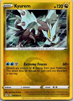Kyurem Exemplar 2,25 €