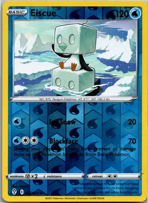 Pokémon-Karte Eiscue Kubuin 047/203 Drachenwandel