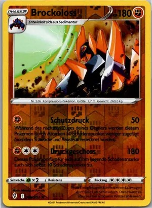 Pokémon-Karte Brockoloss 088/203 Drachenwandel