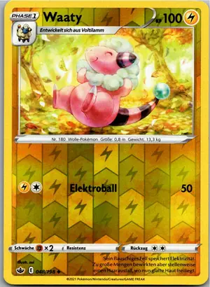 Pokémon-Karte Waaty 048/198 Schaurige Herrschaft