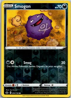 Pokémon-Karte Smogon 094/198 Schaurige Herrschaft
