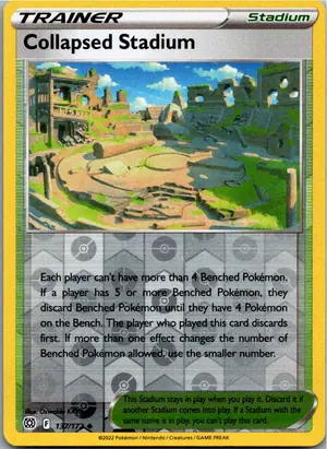 Pokémon-Karte Collapsed Stadium 137/172 Strahlende Sterne