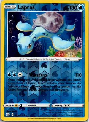 Pokémon-Karte Lapras 031/172 Strahlende Sterne
