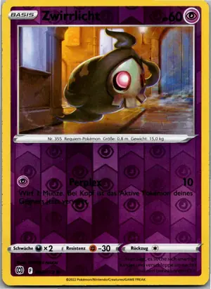 Pokémon-Karte Zwirrlicht 060/172 Strahlende Sterne